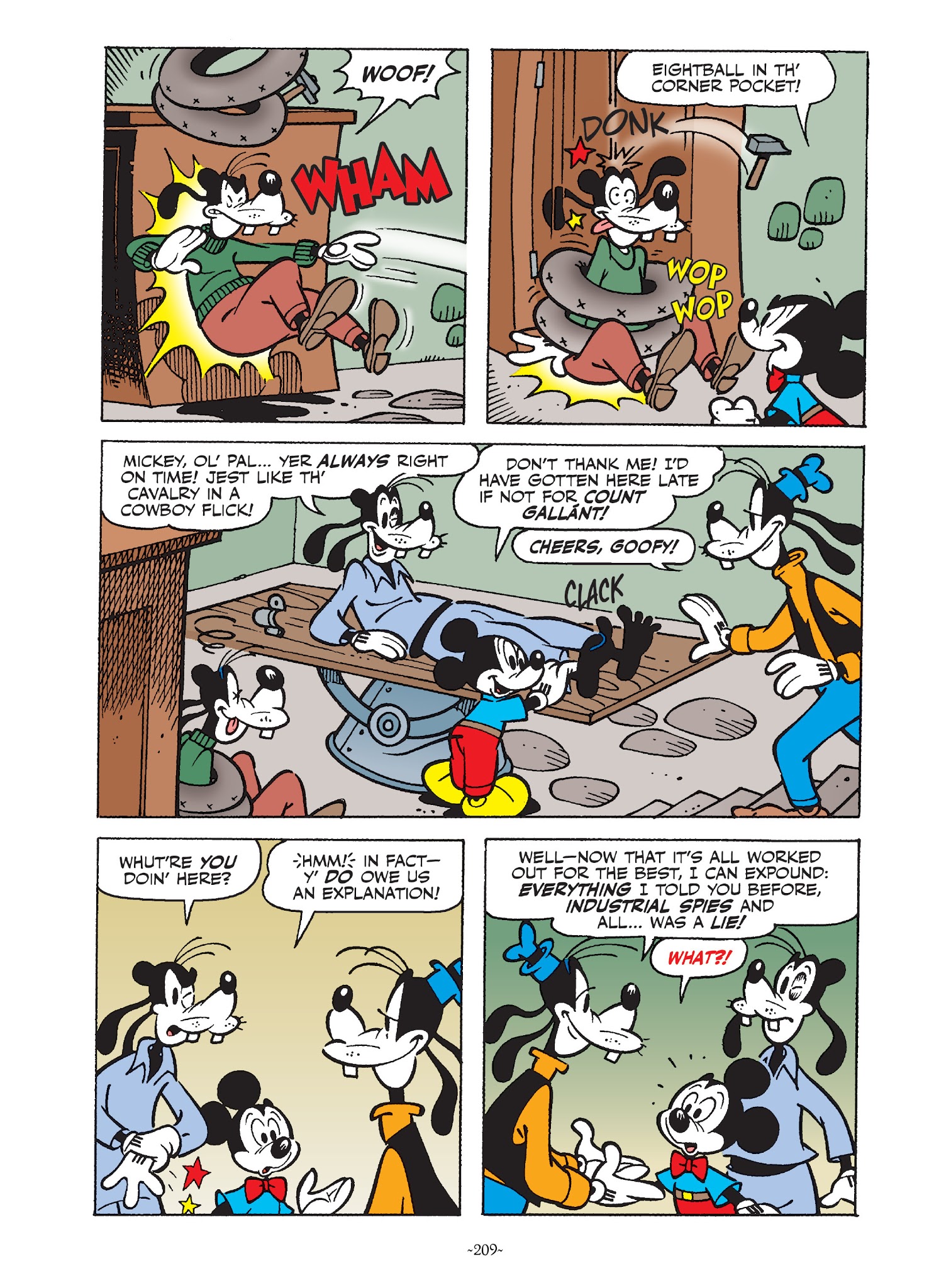 Read online Mickey and Donald: The Search For the Zodiac Stone comic -  Issue # TPB - 208