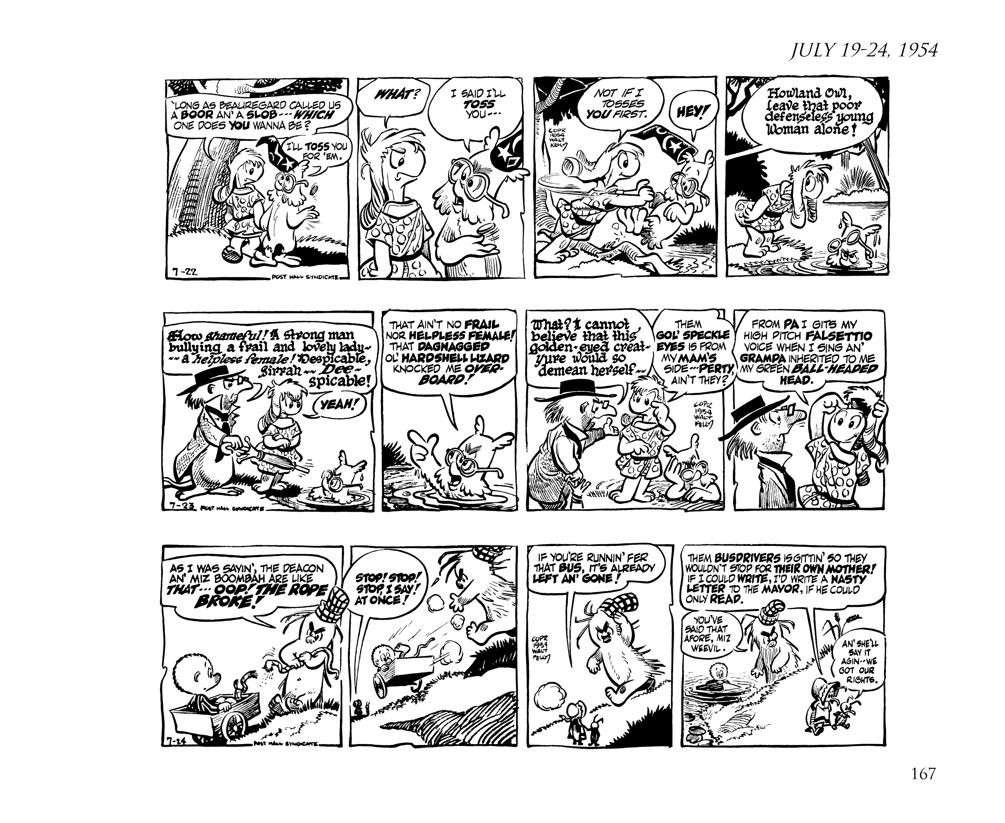 Read online Pogo by Walt Kelly: The Complete Syndicated Comic Strips comic -  Issue # TPB 3 (Part 2) - 79