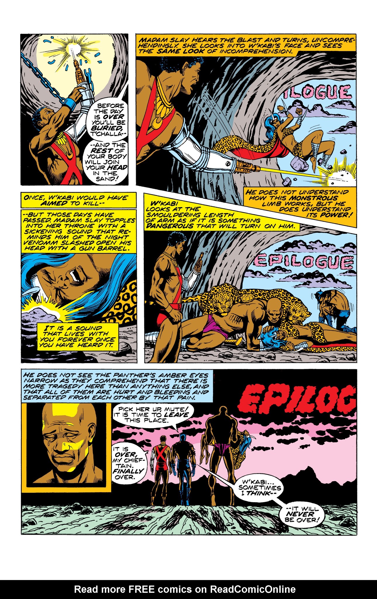 Read online Marvel Masterworks: The Black Panther comic -  Issue # TPB 1 - 226