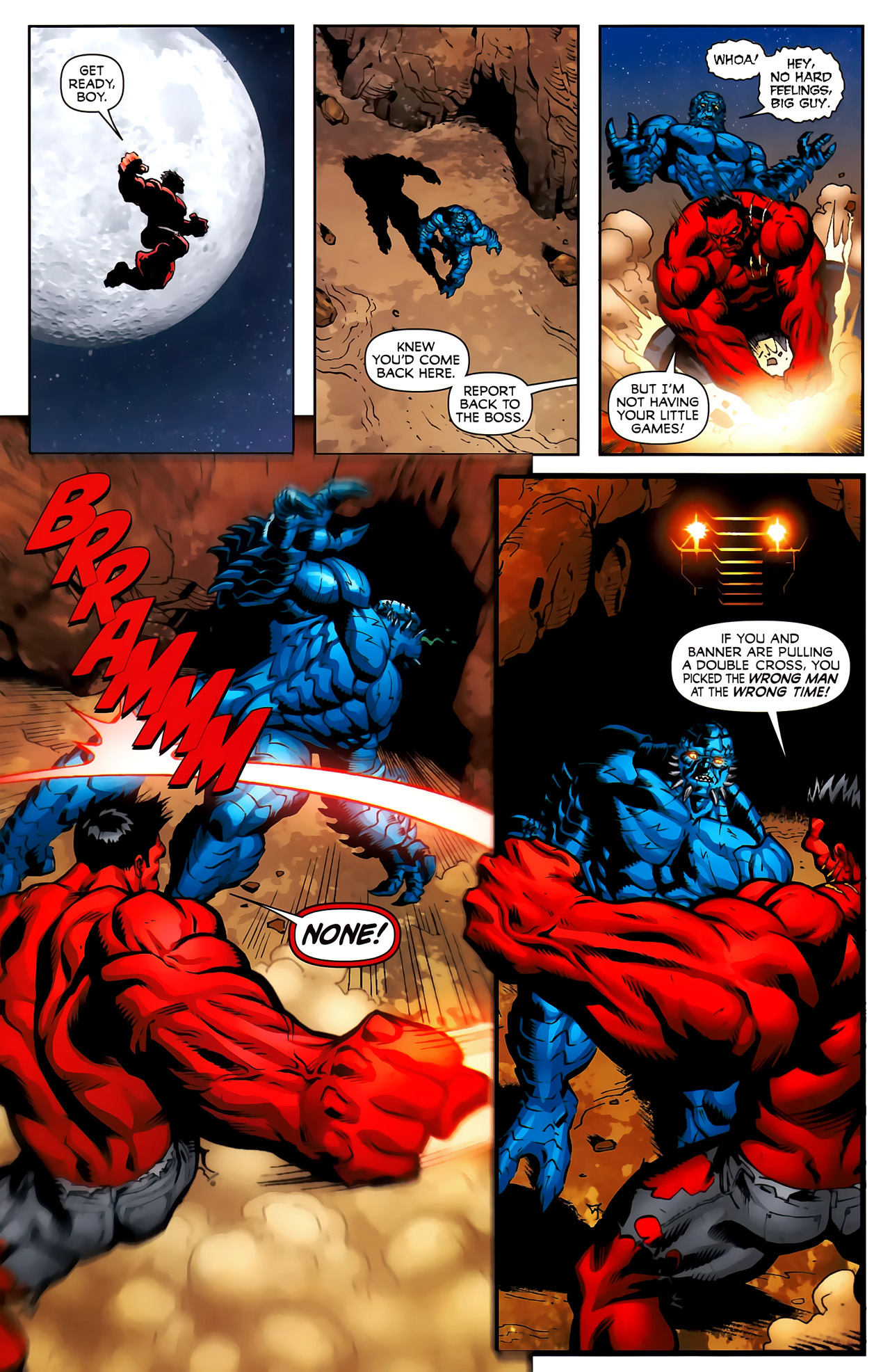 Read online Fall of the Hulks: Red Hulk comic -  Issue #3 - 12