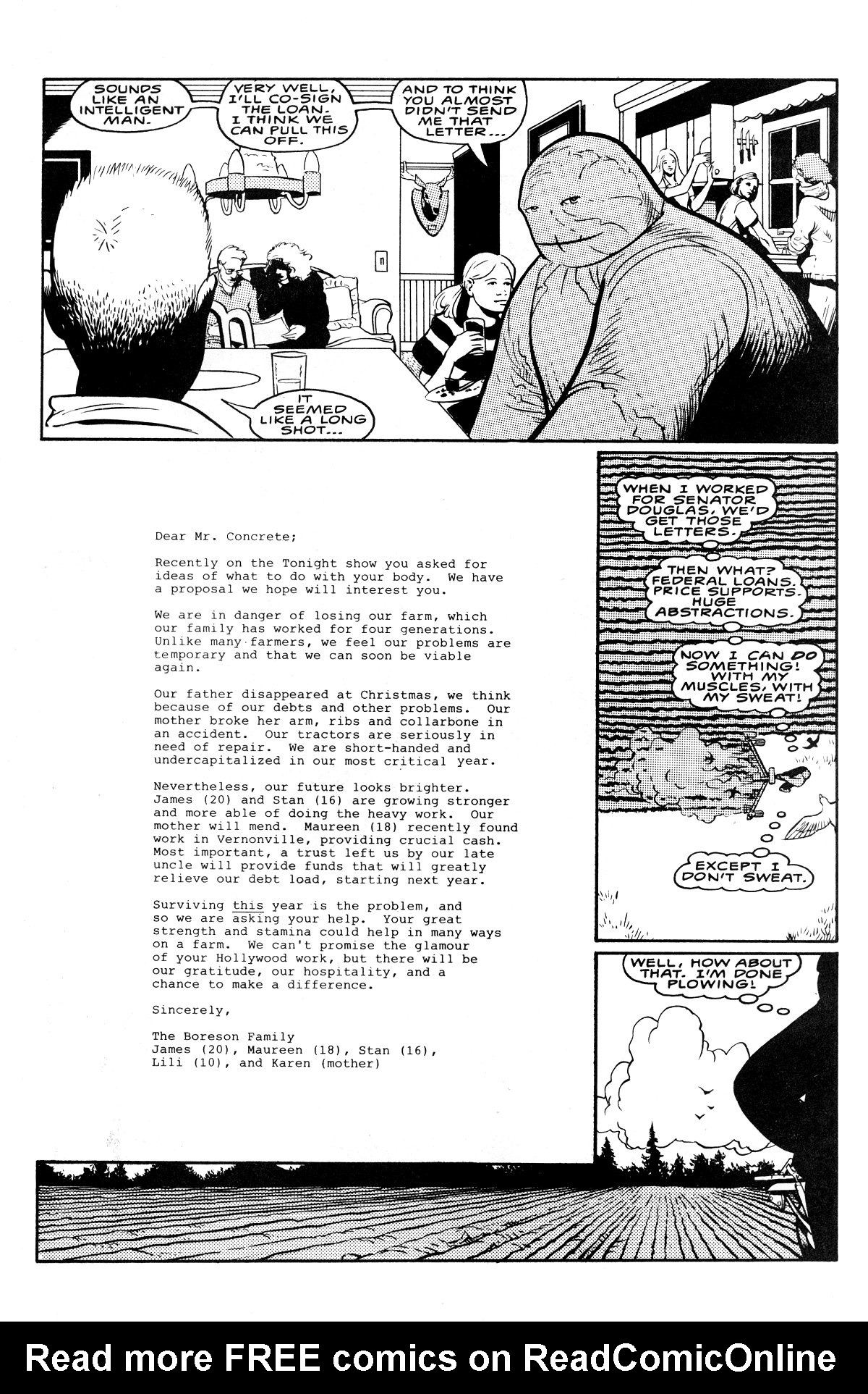 Read online Concrete comic -  Issue #6 - 5