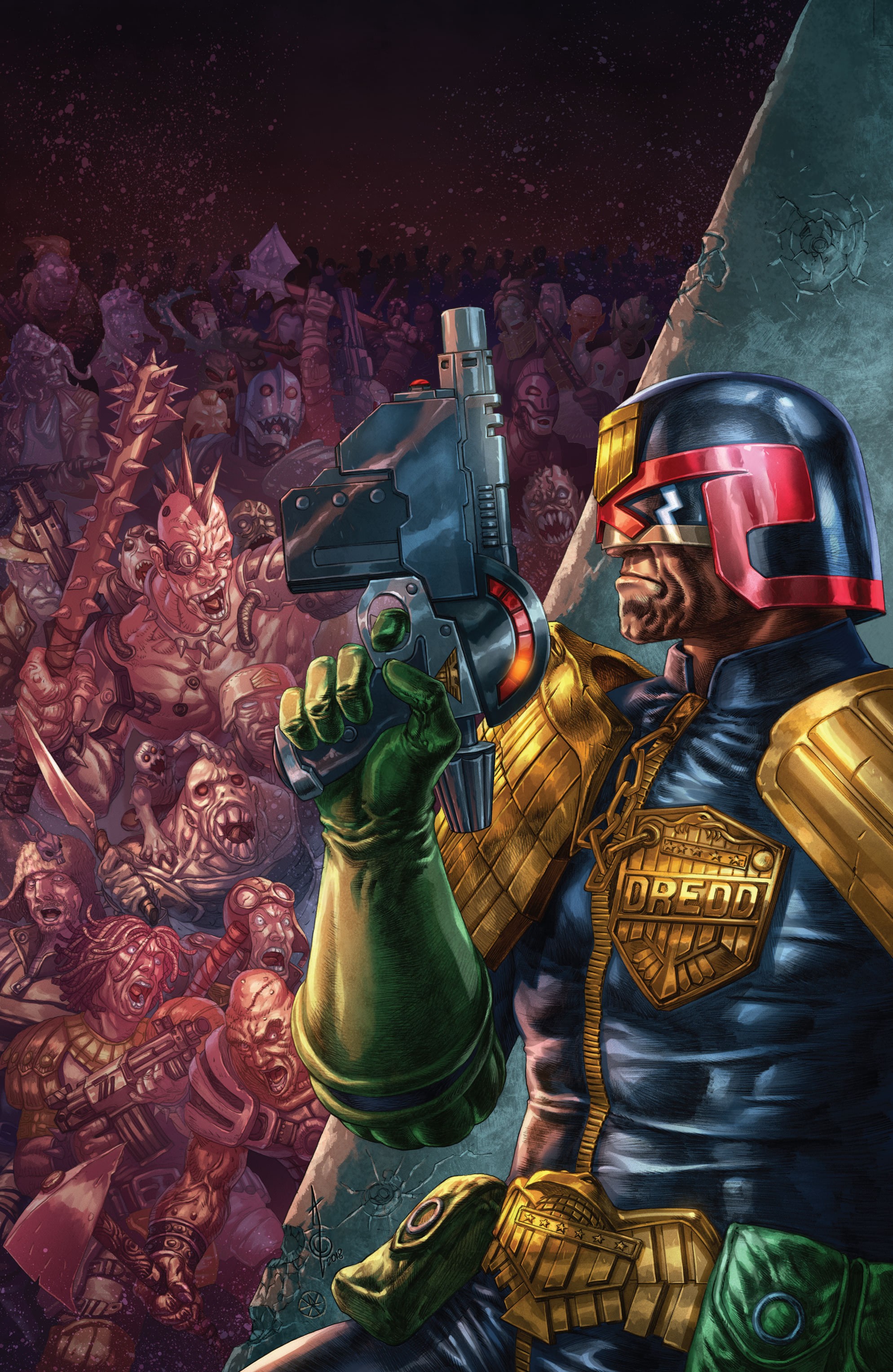 Read online Judge Dredd: 100-Page Giant comic -  Issue # TPB - 99