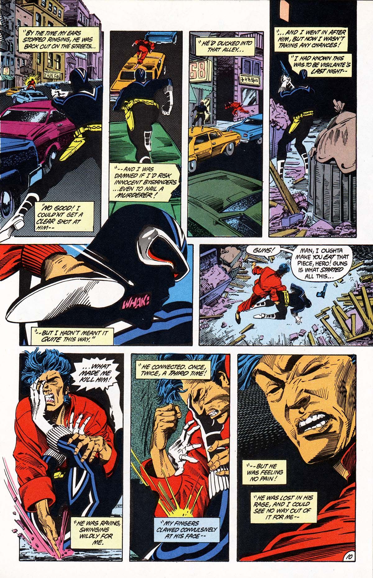 Read online Vigilante (1983) comic -  Issue #19 - 11