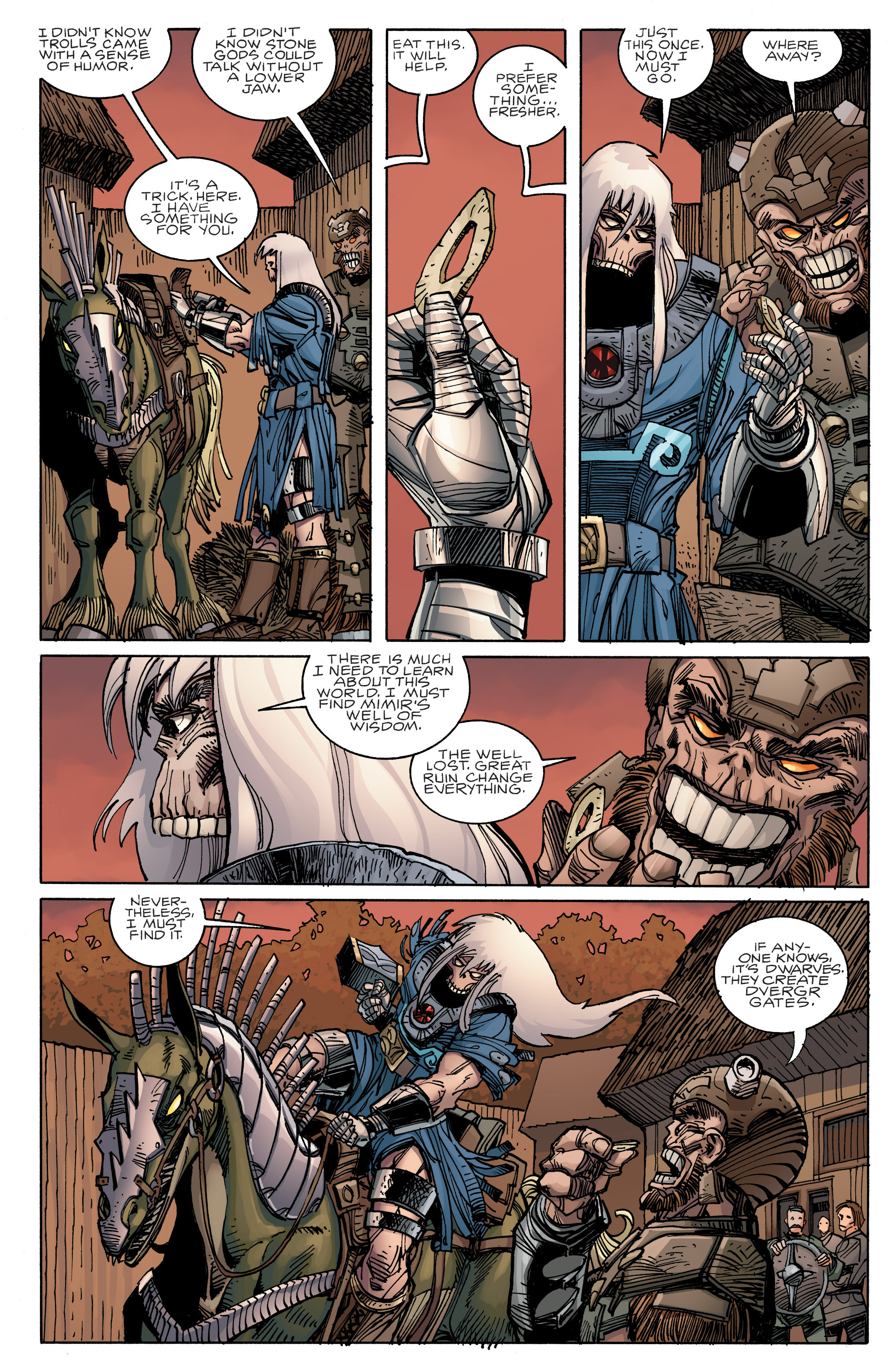Read online Ragnarok comic -  Issue #4 - 21