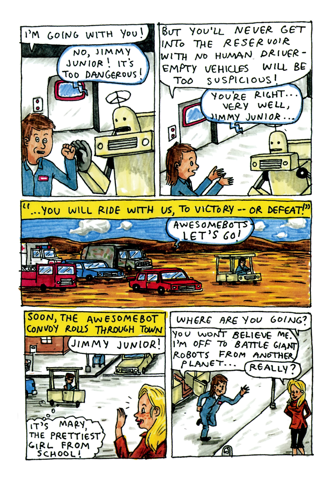 Read online Incredible Change-Bots comic -  Issue # TPB 1 - 116