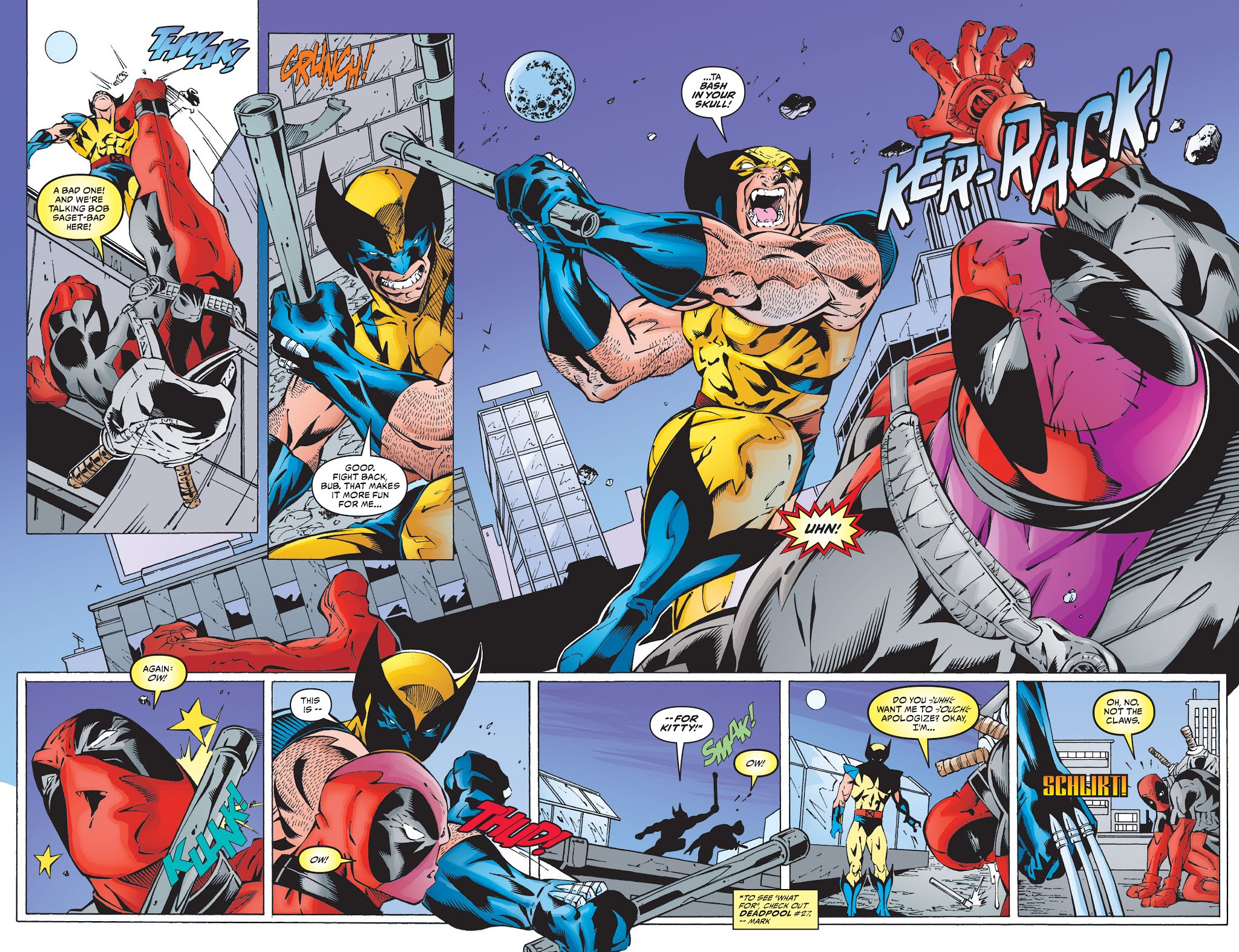 Read online Wolverine (1988) comic -  Issue # Annual '99 - 11