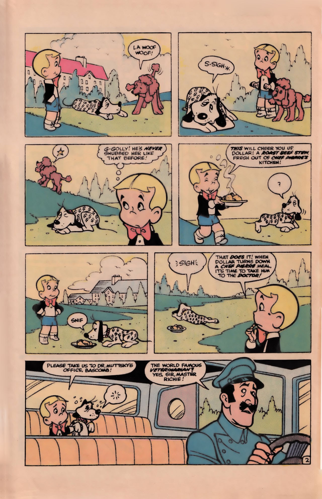 Read online Richie Rich & Dollar the Dog comic -  Issue #23 - 29