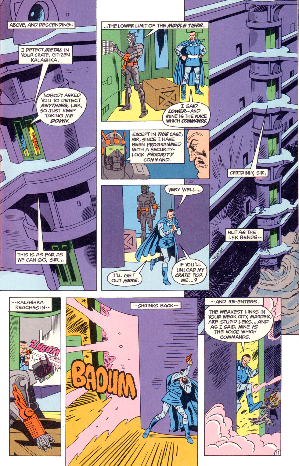 Read online Electric Warrior comic -  Issue #12 - 13