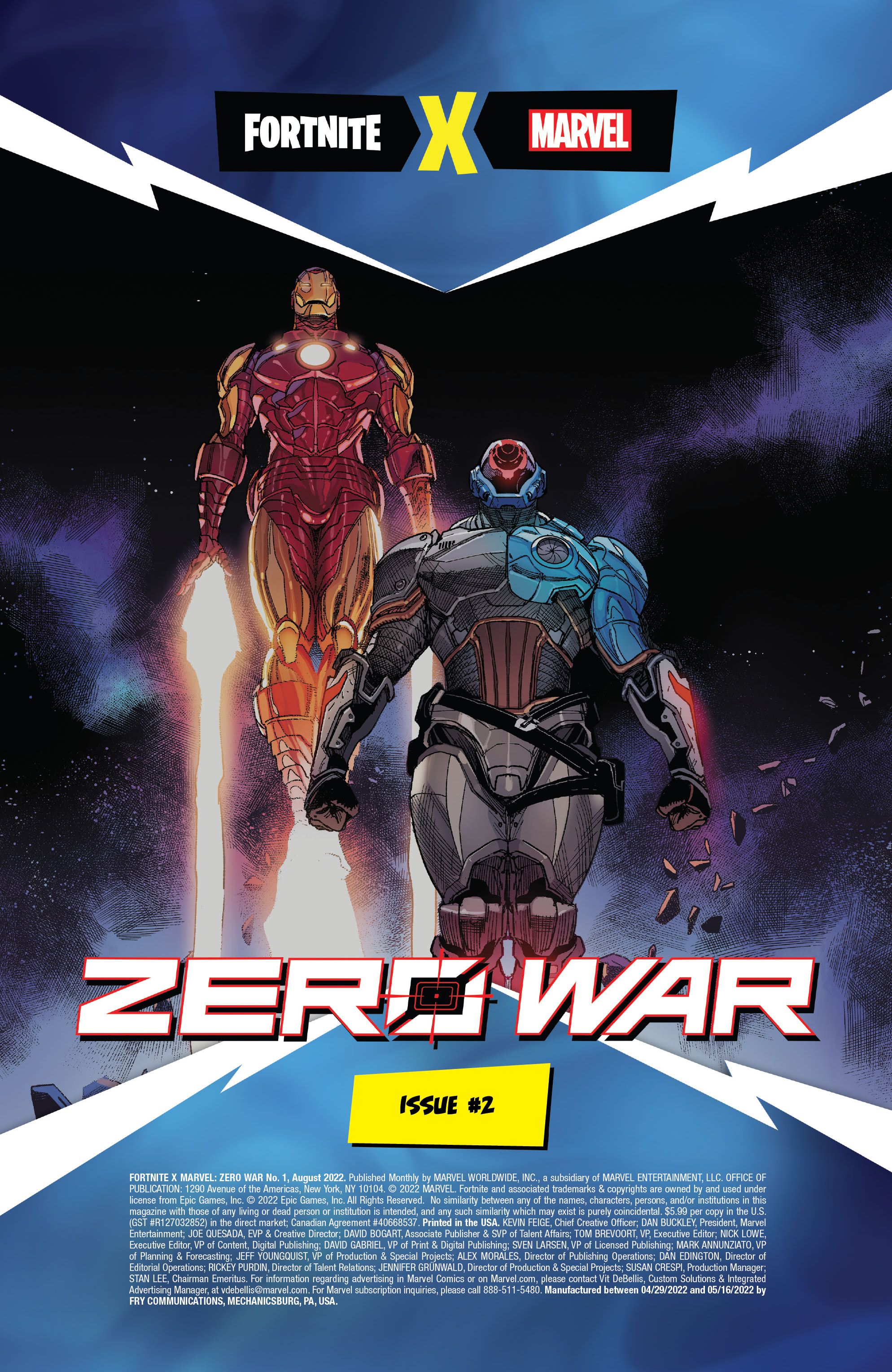 Read online Fortnite X Marvel: Zero War comic -  Issue #1 - 33