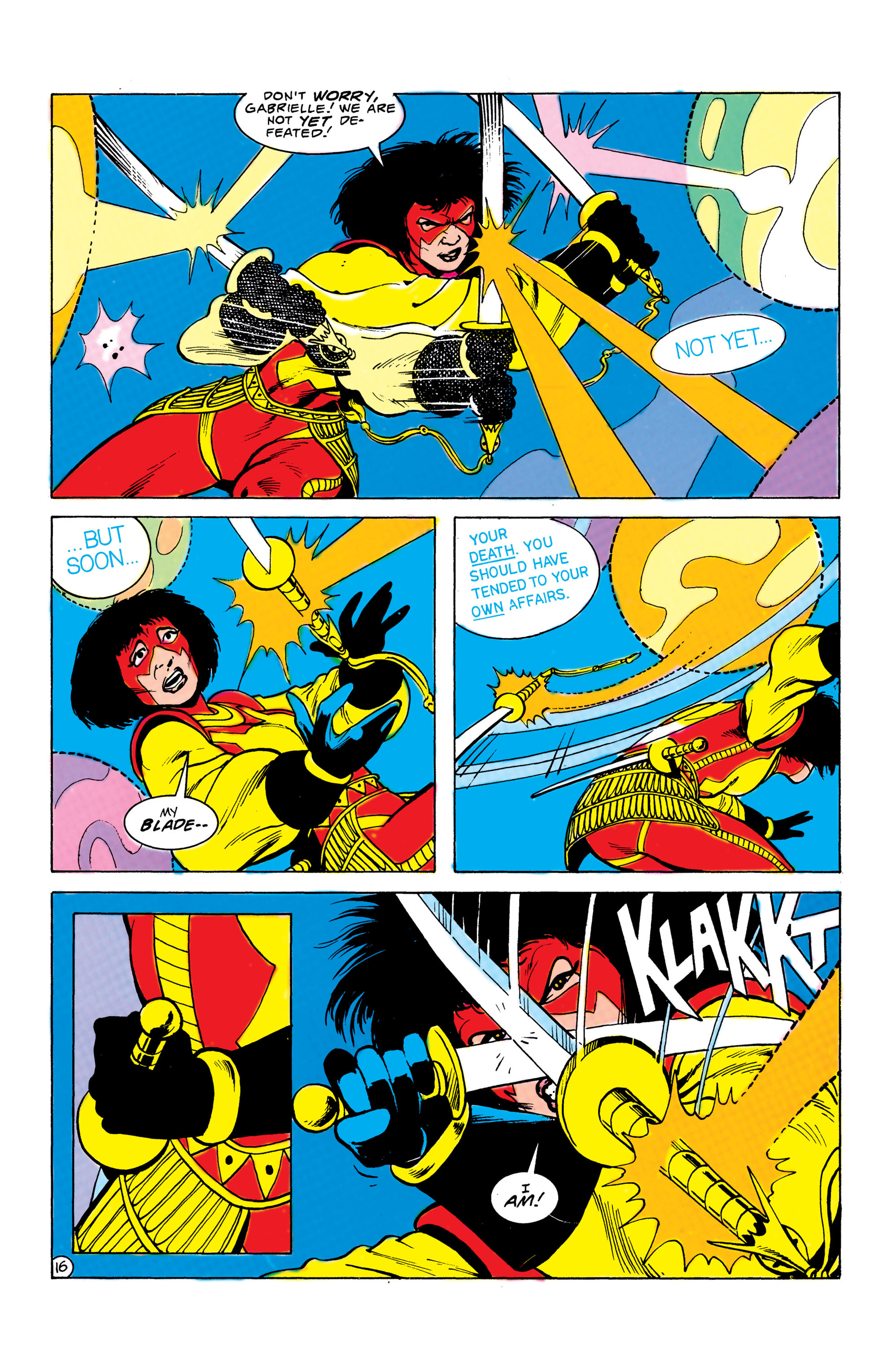 Read online Batman and the Outsiders (1983) comic -  Issue #23 - 16