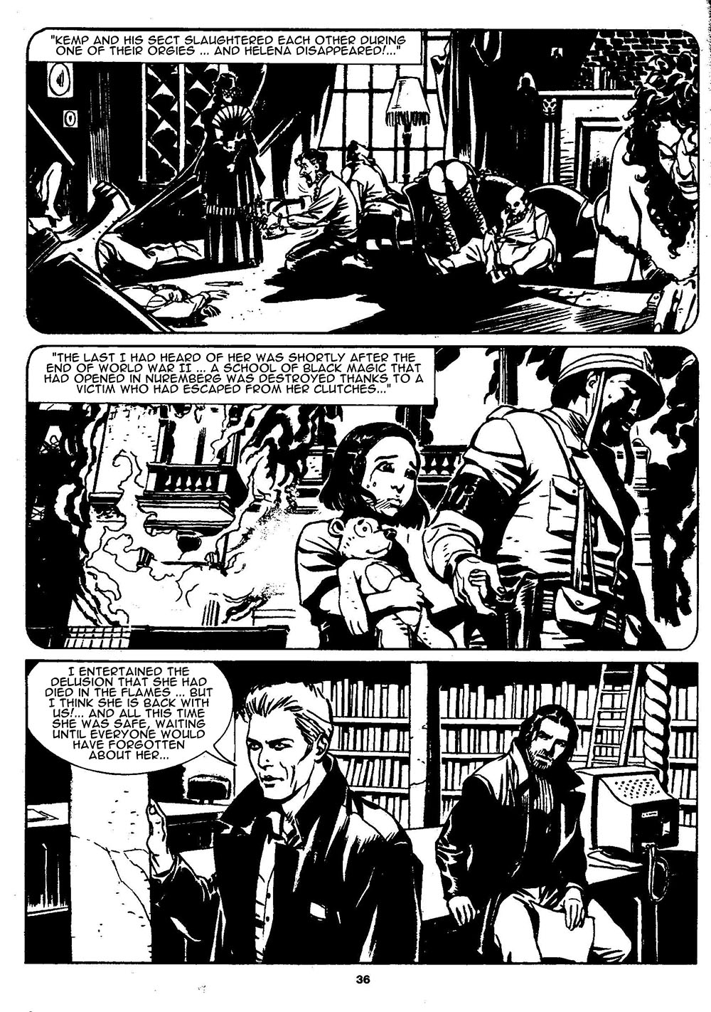 Read online Dampyr (2000) comic -  Issue #13 - 34