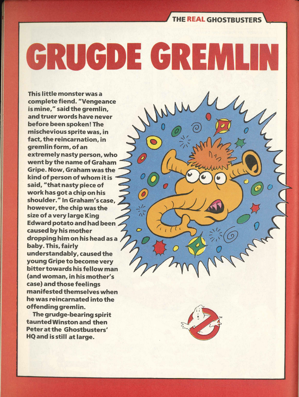 Read online The Real Ghostbusters comic -  Issue #189 - 24
