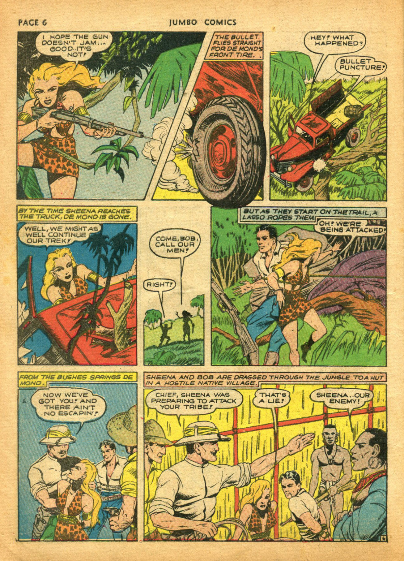 Read online Jumbo Comics comic -  Issue #30 - 8