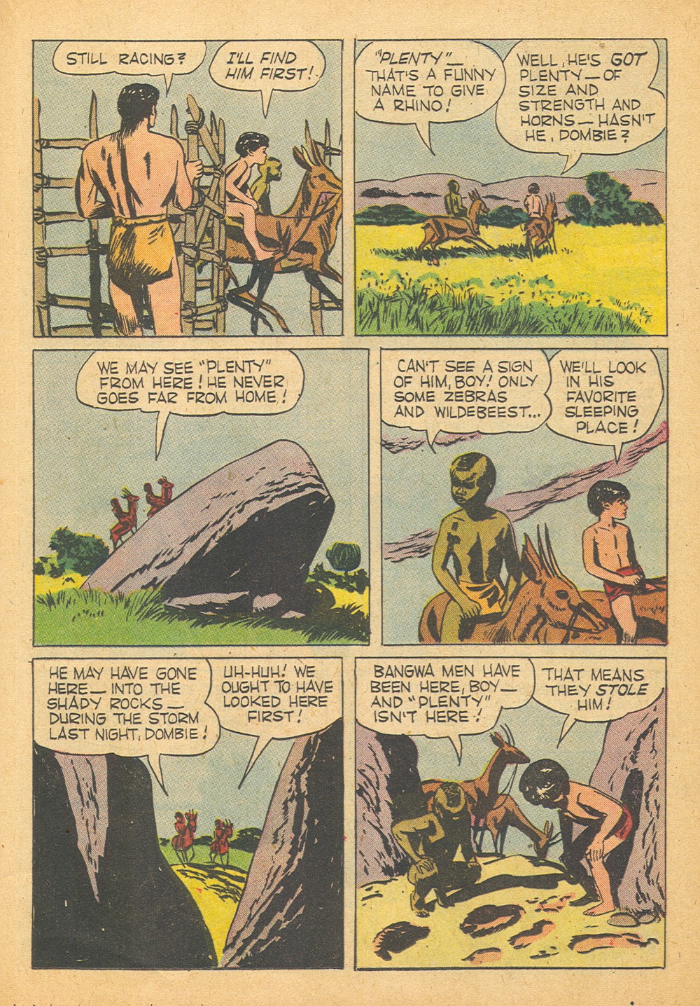 Read online Tarzan (1948) comic -  Issue #121 - 21