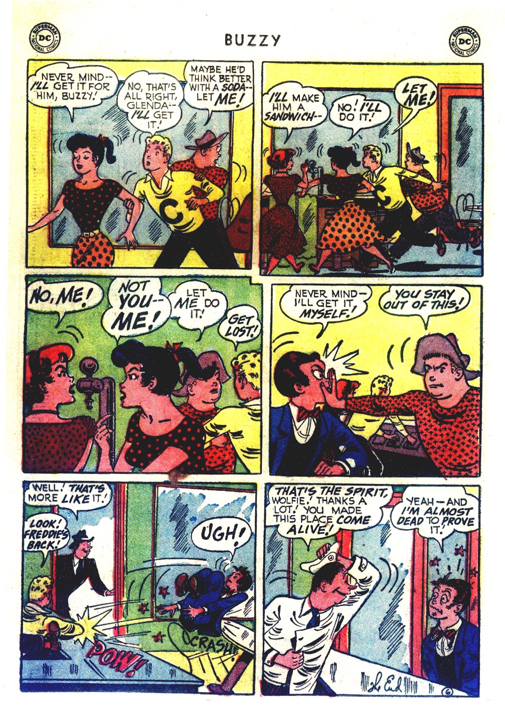 Read online Buzzy comic -  Issue #58 - 16