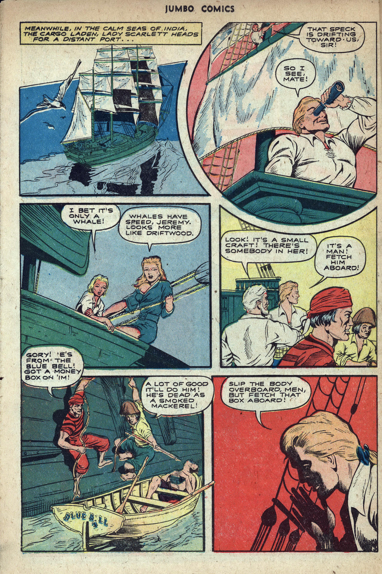 Read online Jumbo Comics comic -  Issue #68 - 36