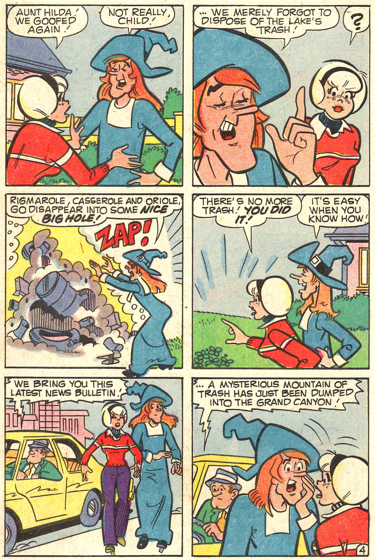 Read online Sabrina The Teenage Witch (1971) comic -  Issue #67 - 6