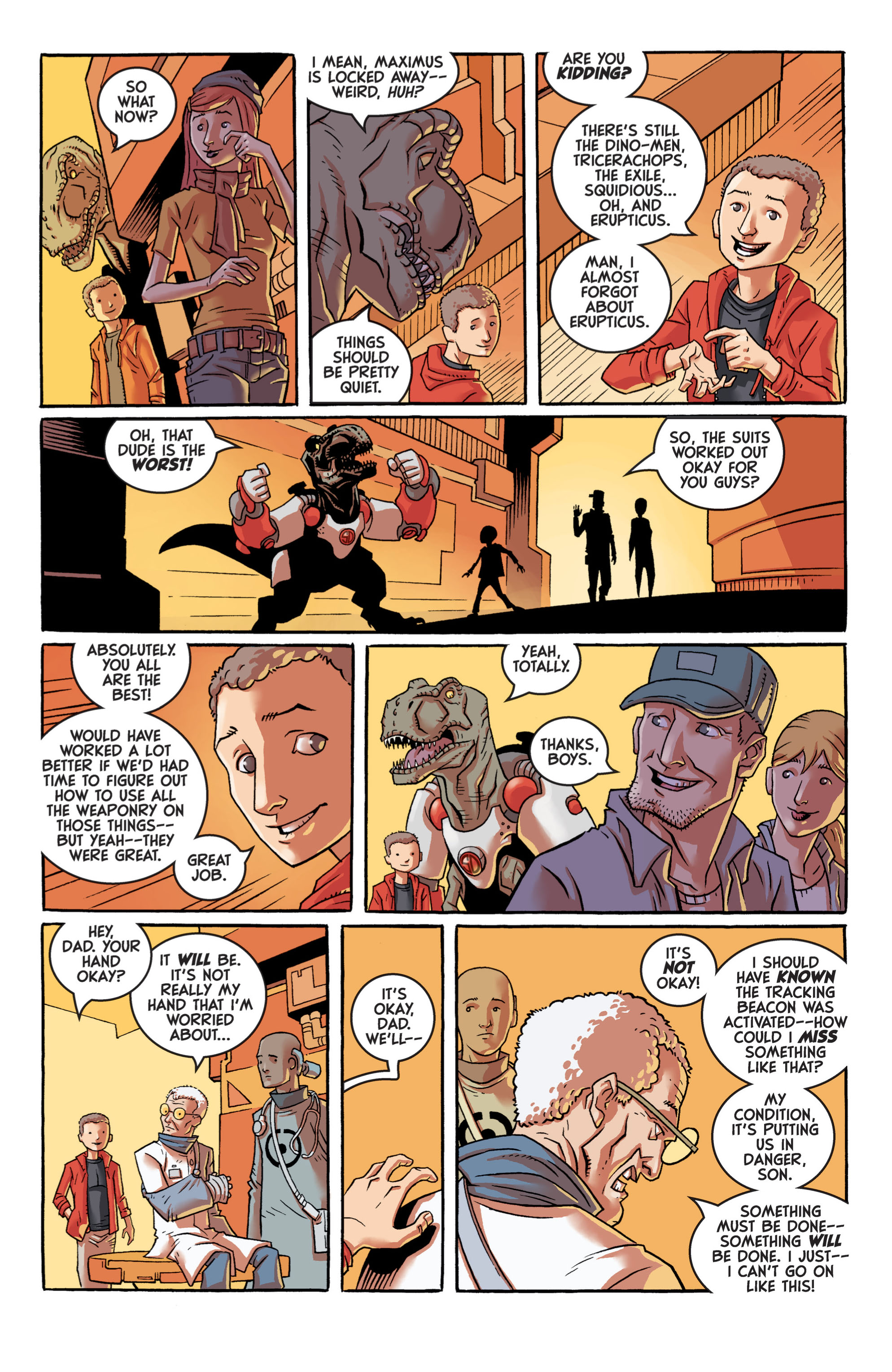 Read online Super Dinosaur (2011) comic -  Issue #5 - 19