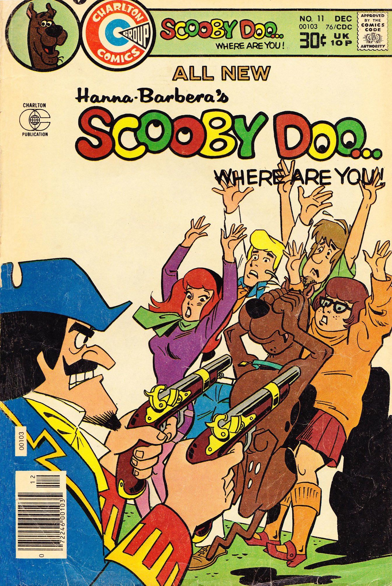 Read online Scooby Doo, Where Are You? (1975) comic -  Issue #11 - 1