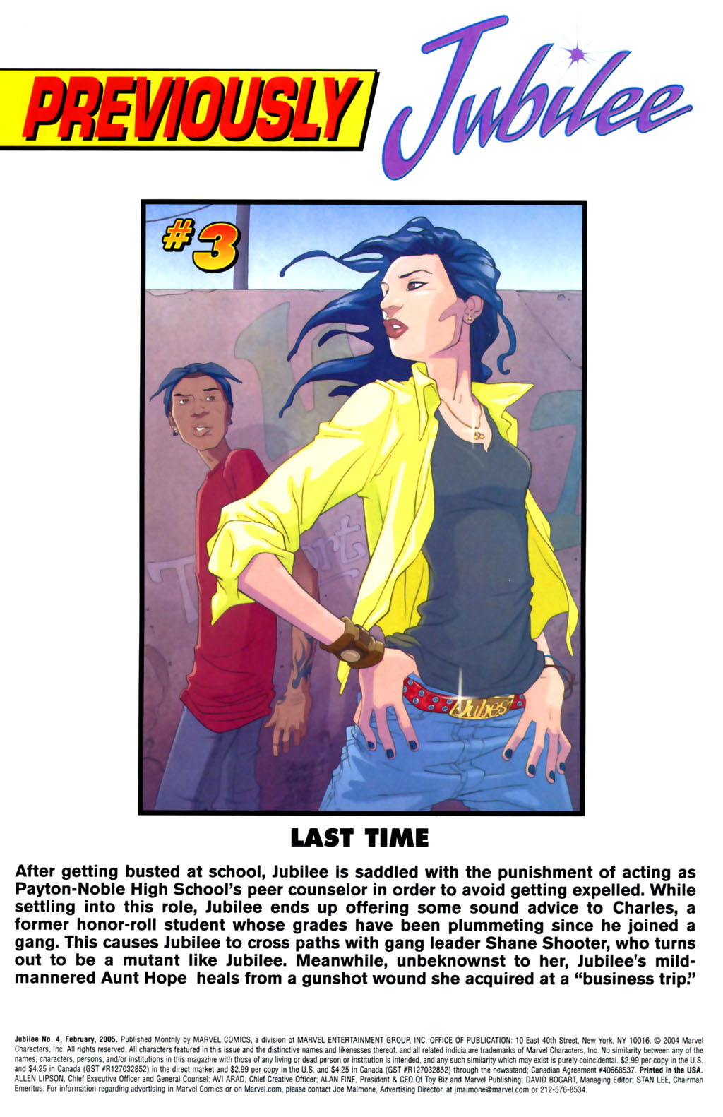 Read online Jubilee comic -  Issue #4 - 2