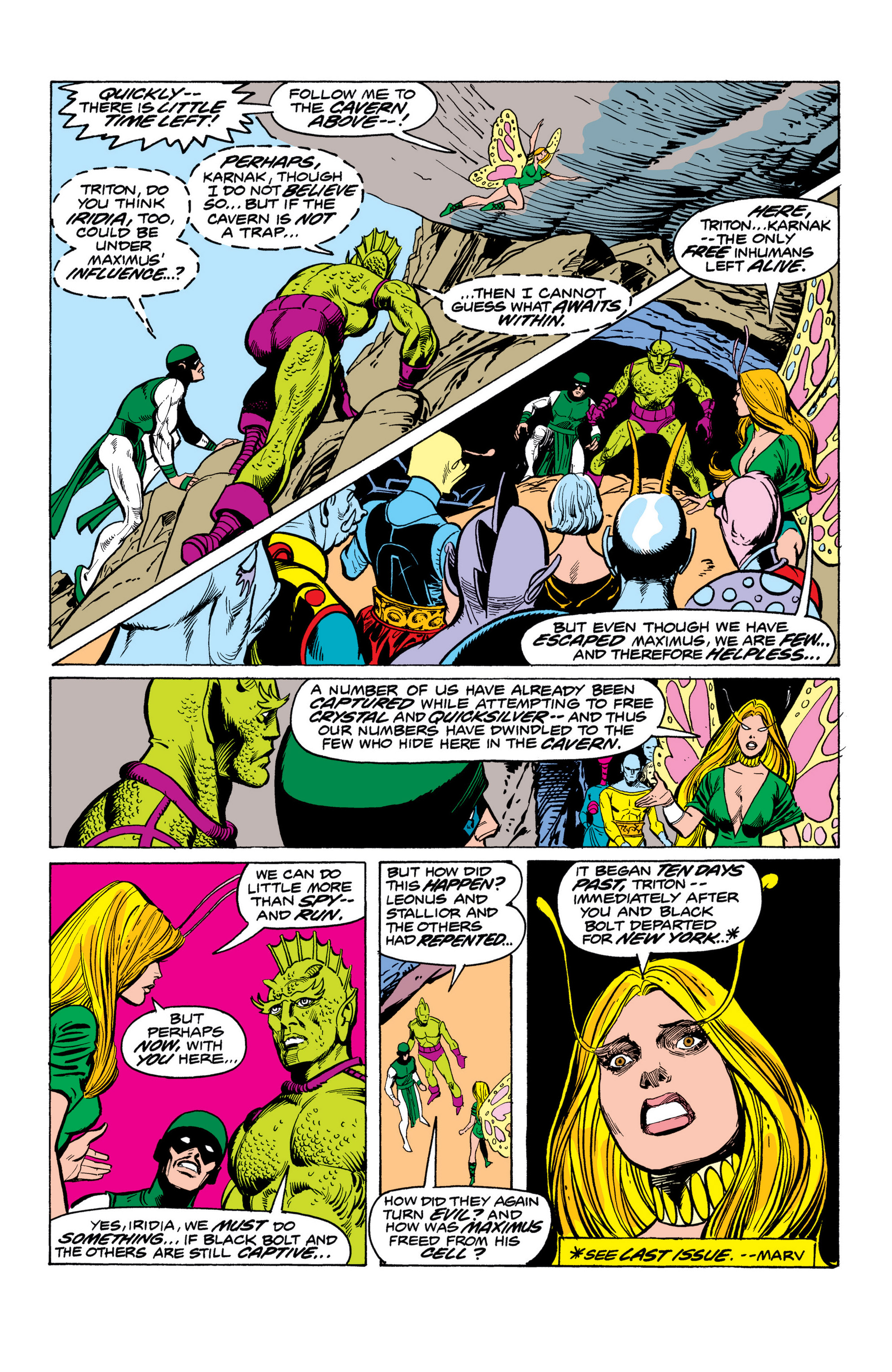 Read online Marvel Masterworks: The Inhumans comic -  Issue # TPB 2 (Part 1) - 93