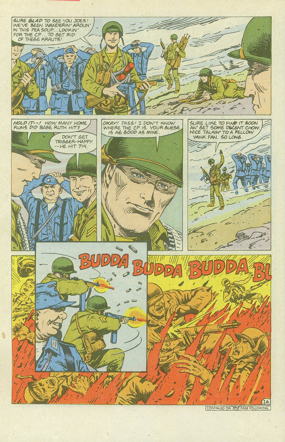 Read online Sgt. Rock comic -  Issue #420 - 21