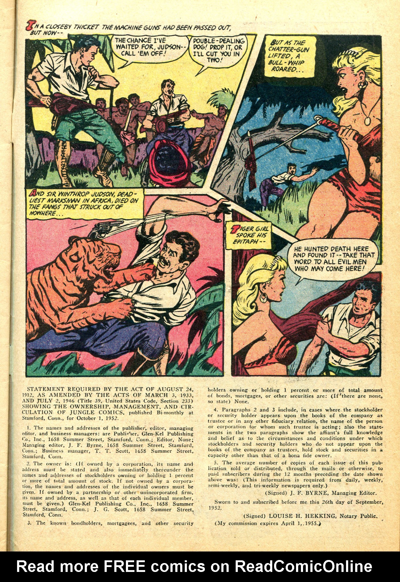 Read online Jungle Comics comic -  Issue #157 - 33
