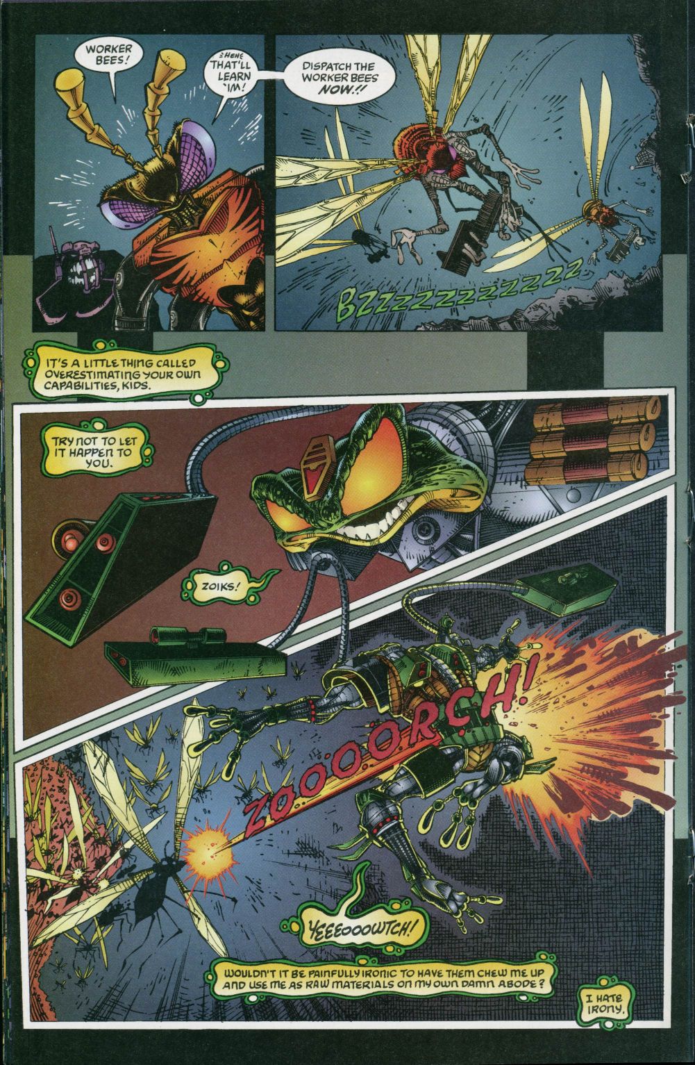 Read online Cyberfrog: Reservoir Frog comic -  Issue #2 - 17