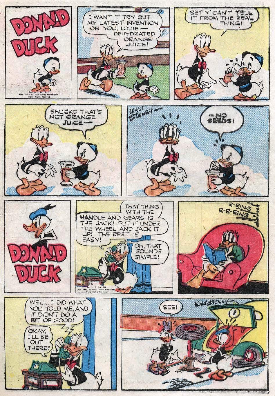 Read online Walt Disney's Comics and Stories comic -  Issue #97 - 47