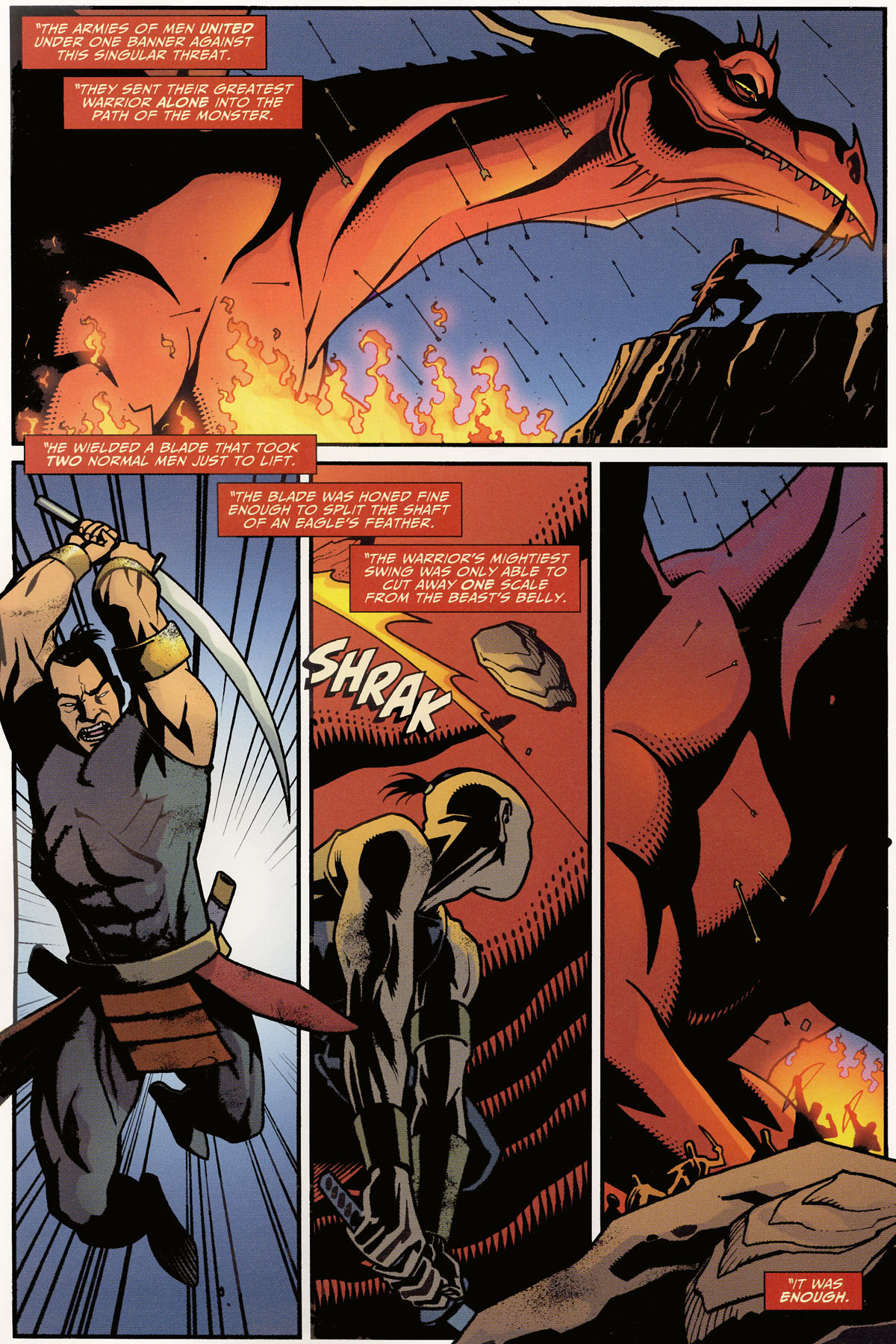 Read online Connor Hawke:  Dragon's Blood comic -  Issue #1 - 10