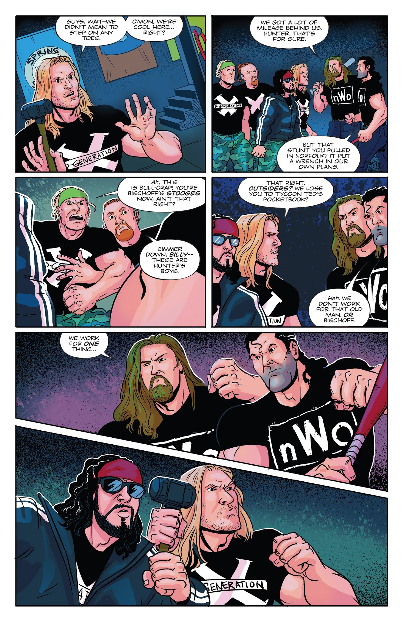 Read online WWE Attitude Era 2018 Special comic -  Issue # Full - 41