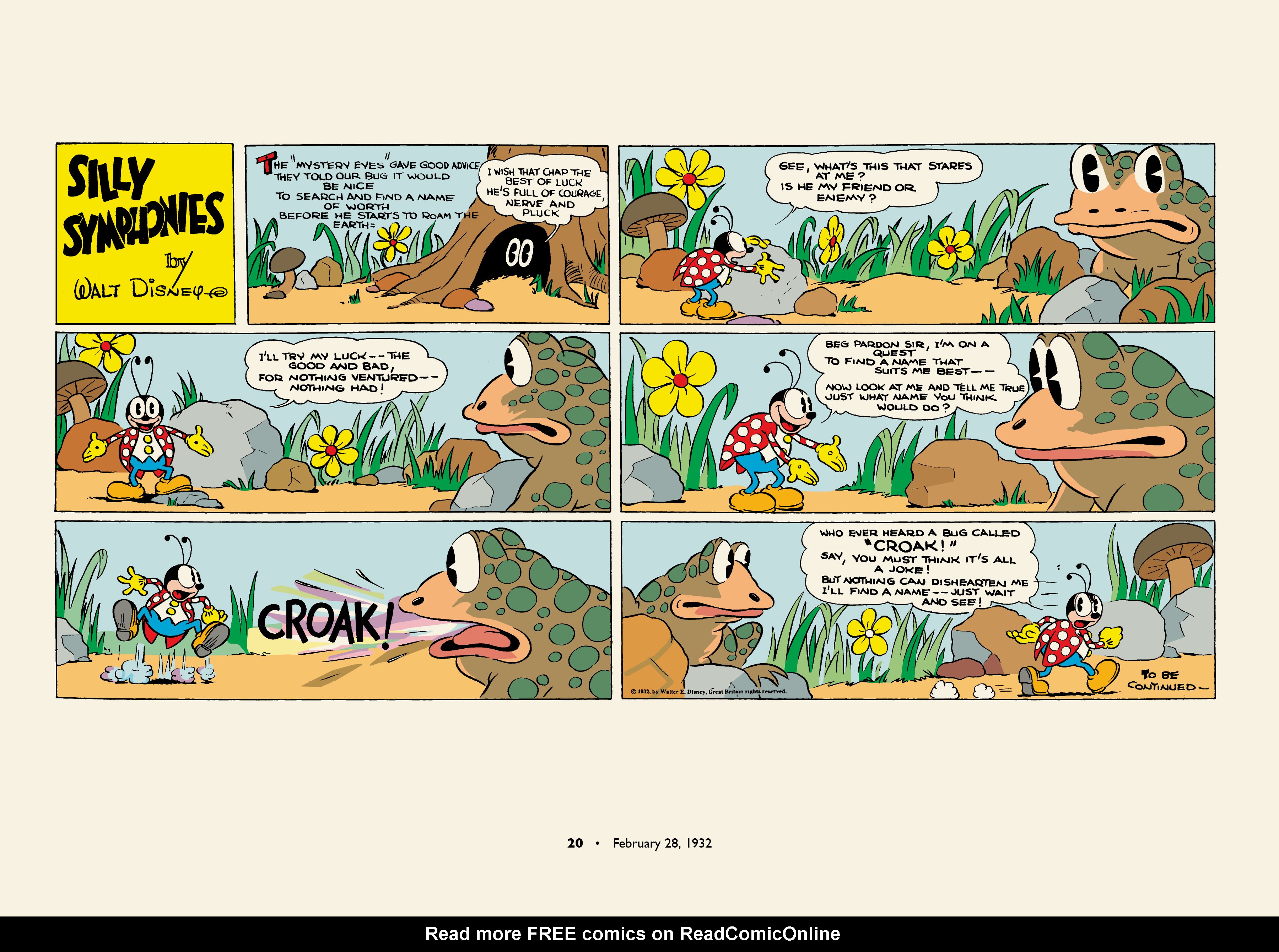 Read online Walt Disney's Silly Symphonies 1932-1935: Starring Bucky Bug and Donald Duck comic -  Issue # TPB (Part 1) - 20