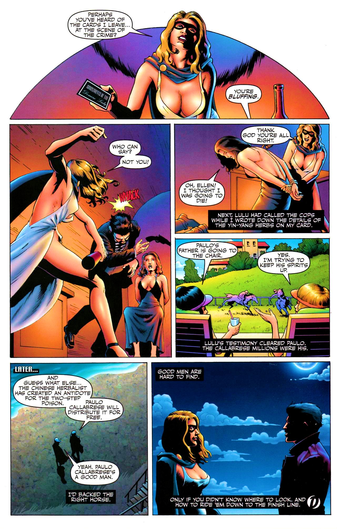 Read online Domino Lady comic -  Issue #5 - 18
