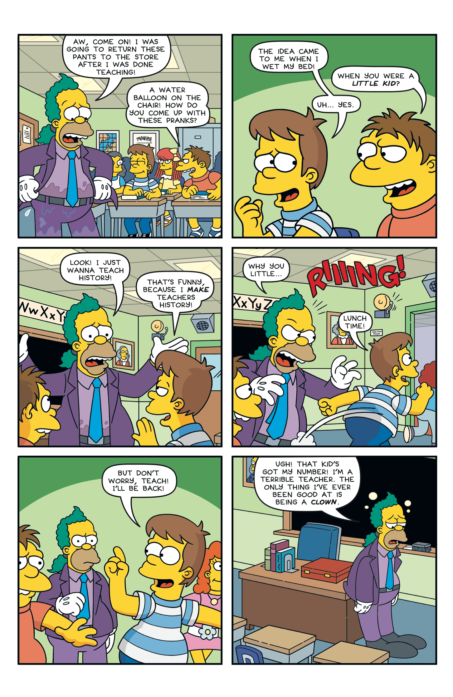 Read online Krusty the Clown comic -  Issue # Full - 7