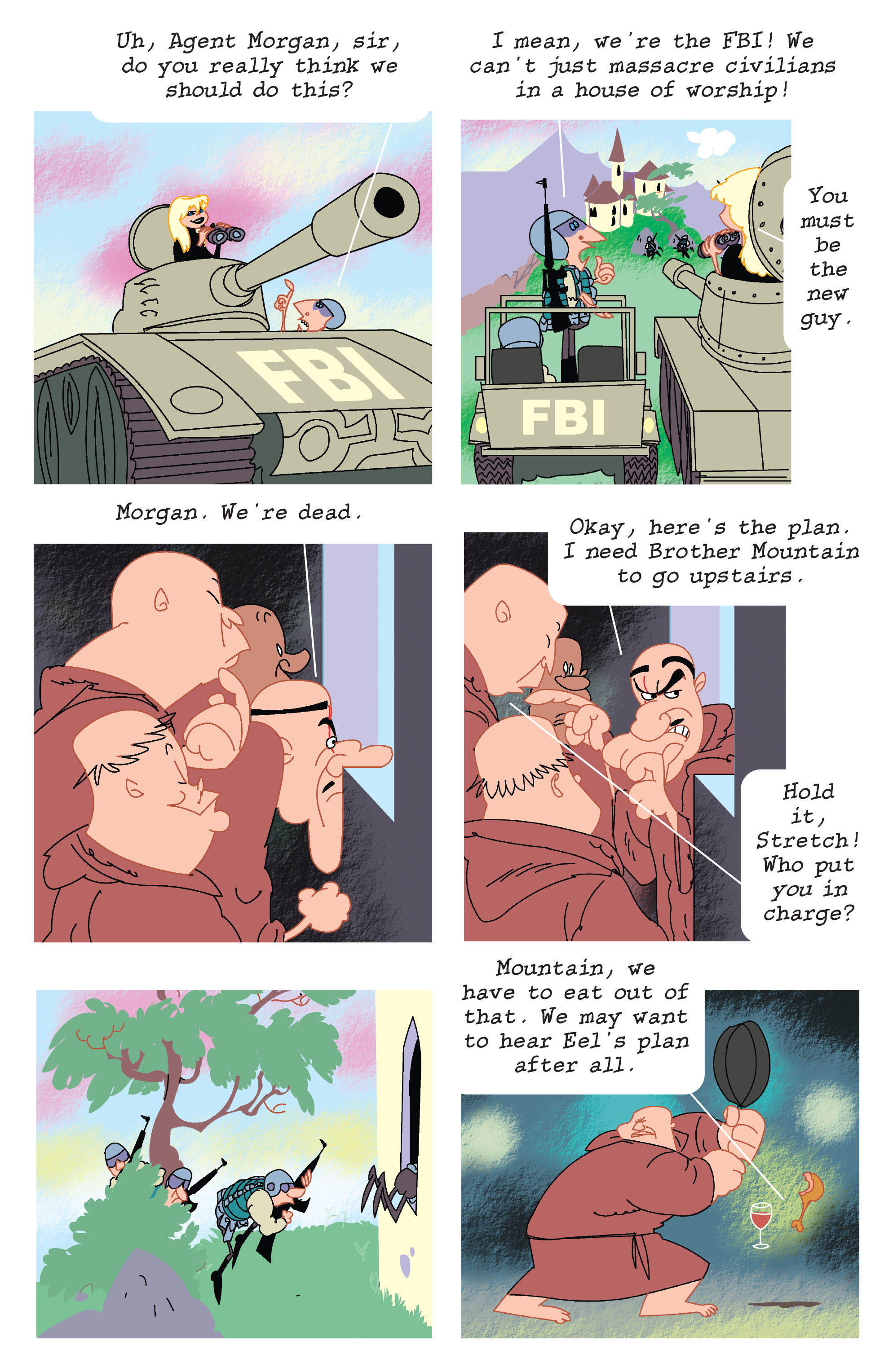 Read online Plastic Man (2004) comic -  Issue #6 - 10