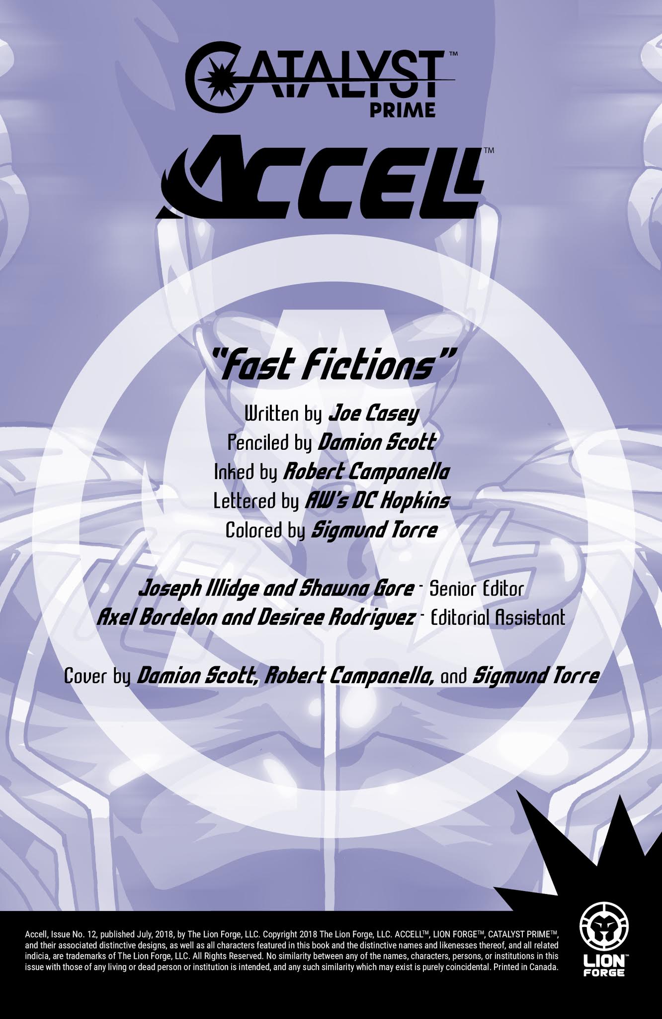 Read online Accell comic -  Issue #12 - 2