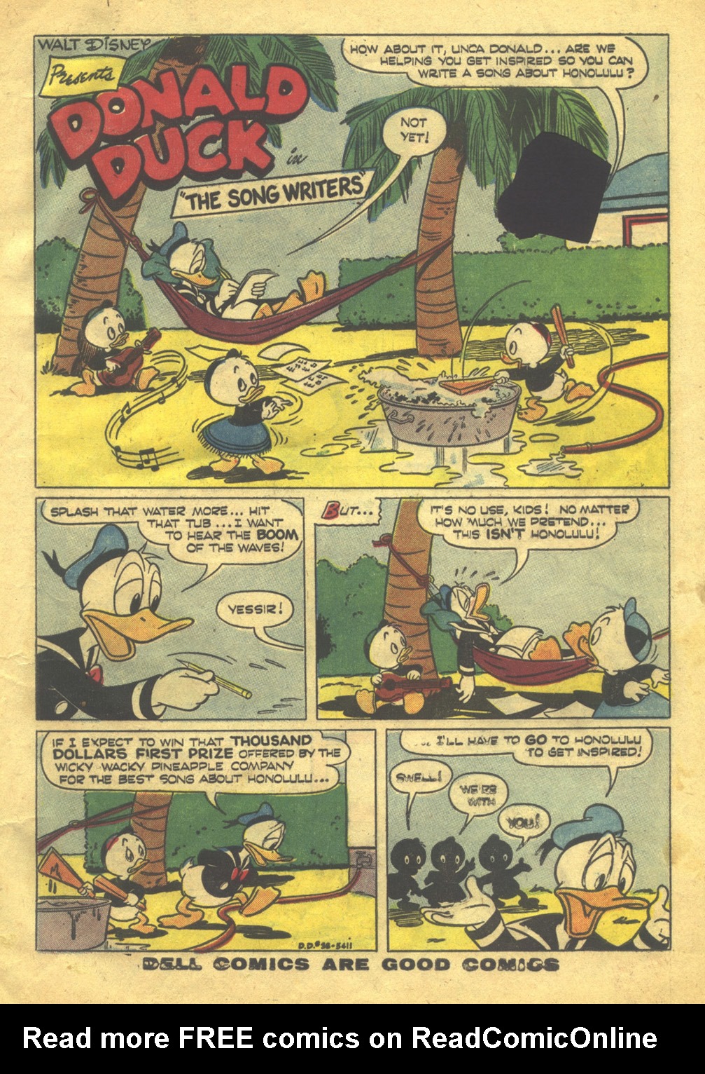 Read online Walt Disney's Donald Duck (1952) comic -  Issue #38 - 3