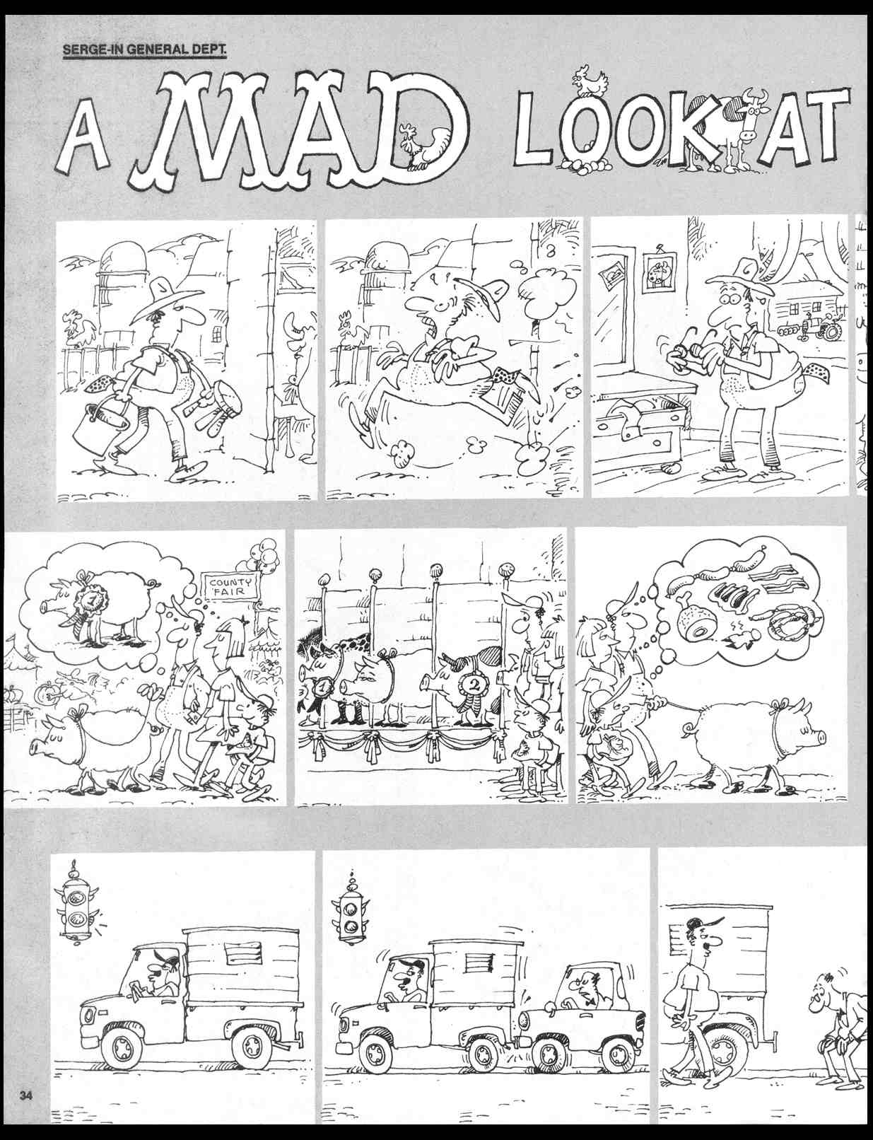 Read online MAD comic -  Issue #308 - 36