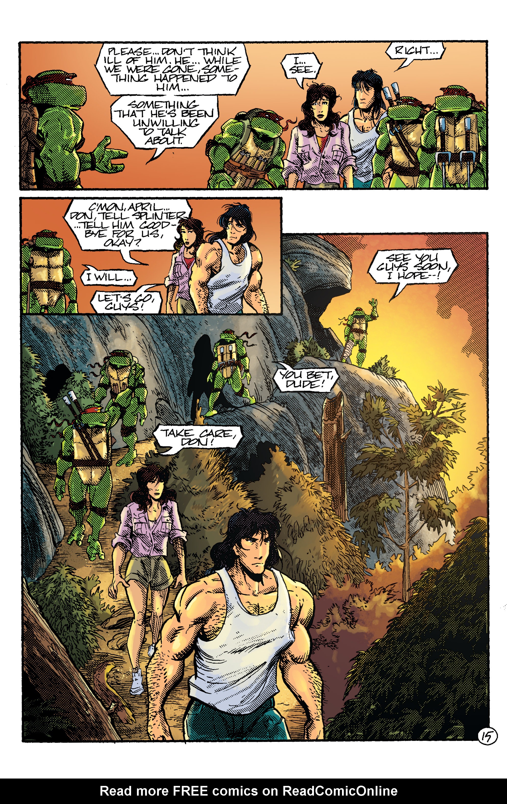 Read online Teenage Mutant Ninja Turtles Color Classics (2015) comic -  Issue #15 - 17