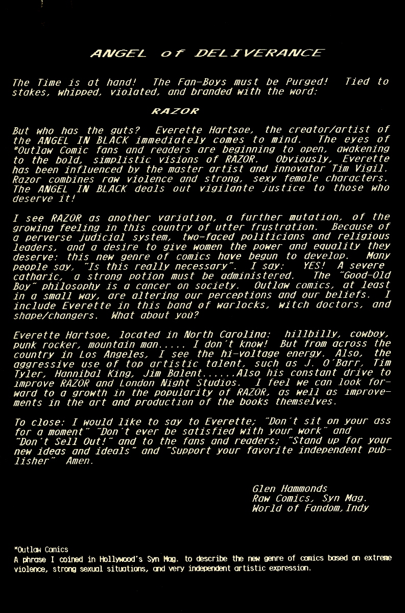 Read online Razor comic -  Issue #4 - 3
