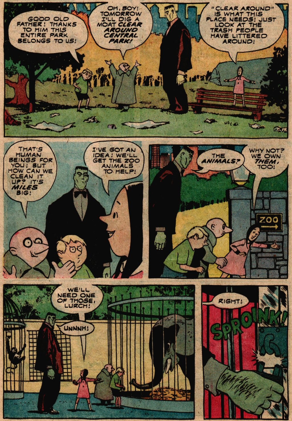 Read online The Addams Family comic -  Issue #2 - 22