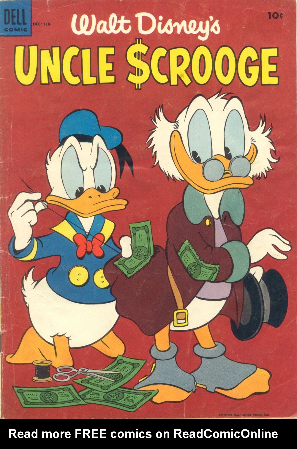 Read online Uncle Scrooge (1953) comic -  Issue #4 - 1