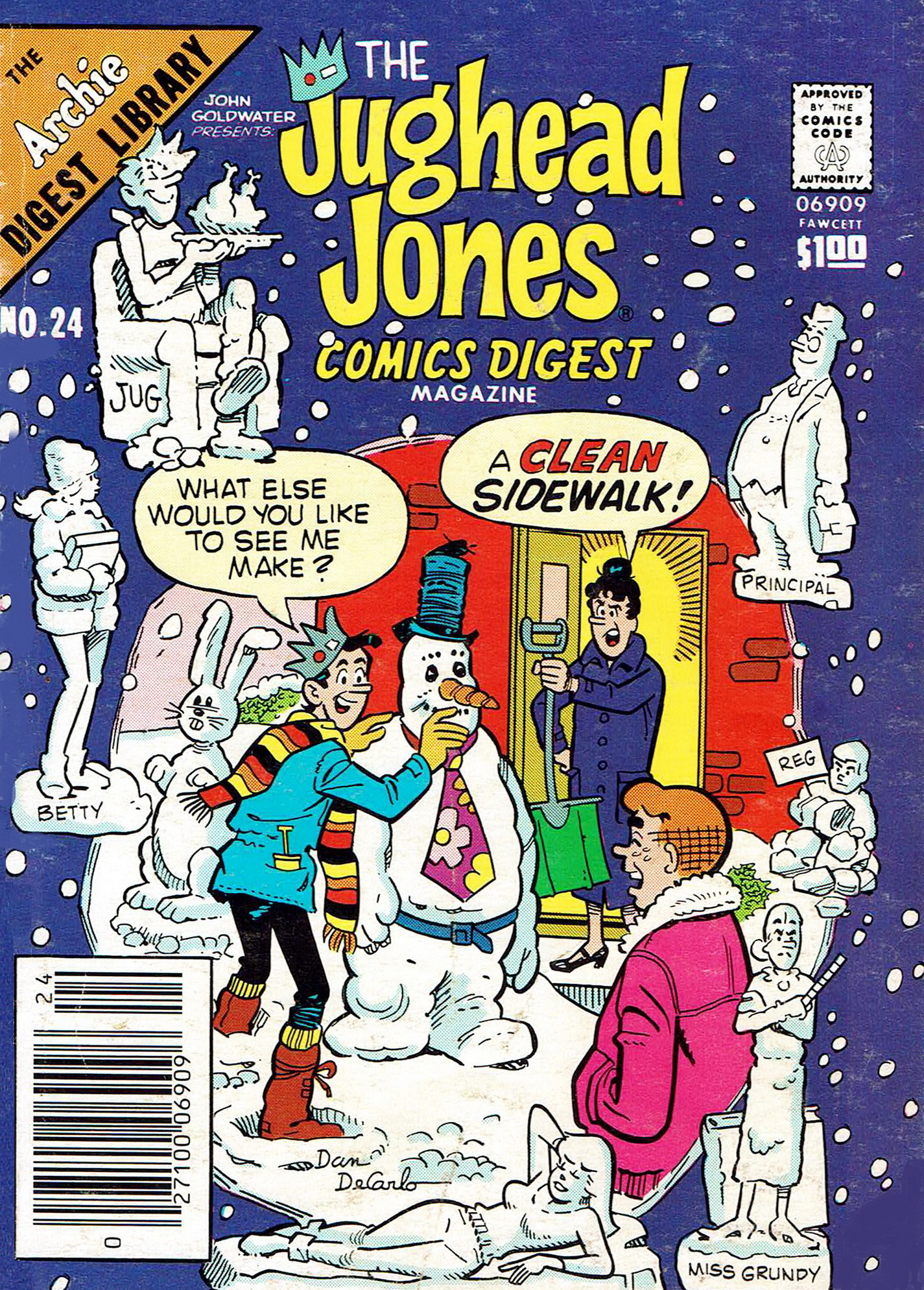 Read online Jughead Jones Comics Digest comic -  Issue #24 - 1