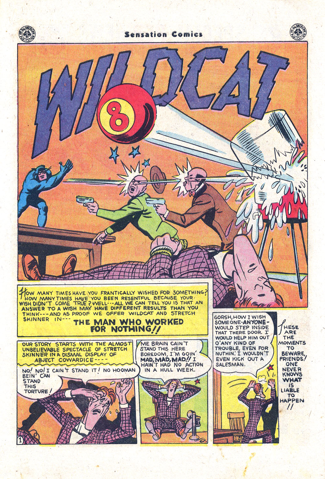 Read online Sensation (Mystery) Comics comic -  Issue #43 - 41