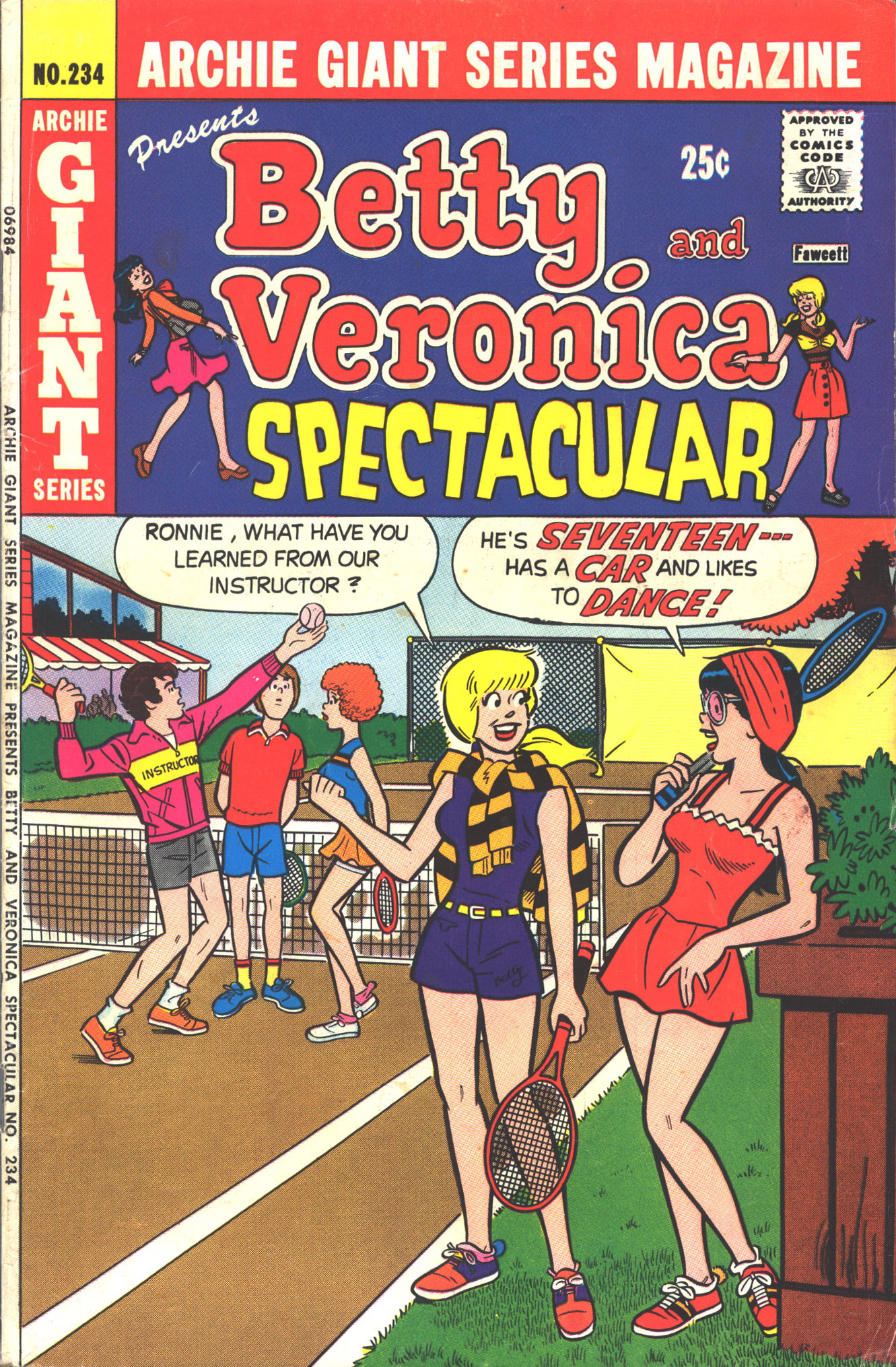 Read online Archie Giant Series Magazine comic -  Issue #234 - 1