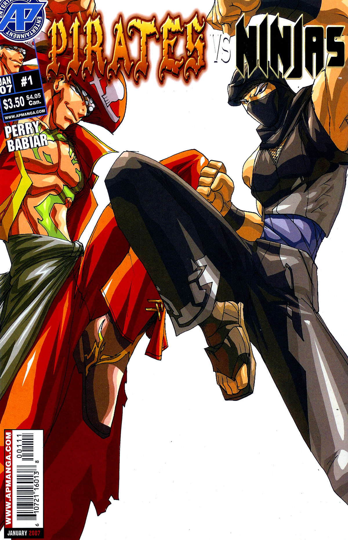 Read online Pirates vs. Ninjas comic -  Issue #1 - 2