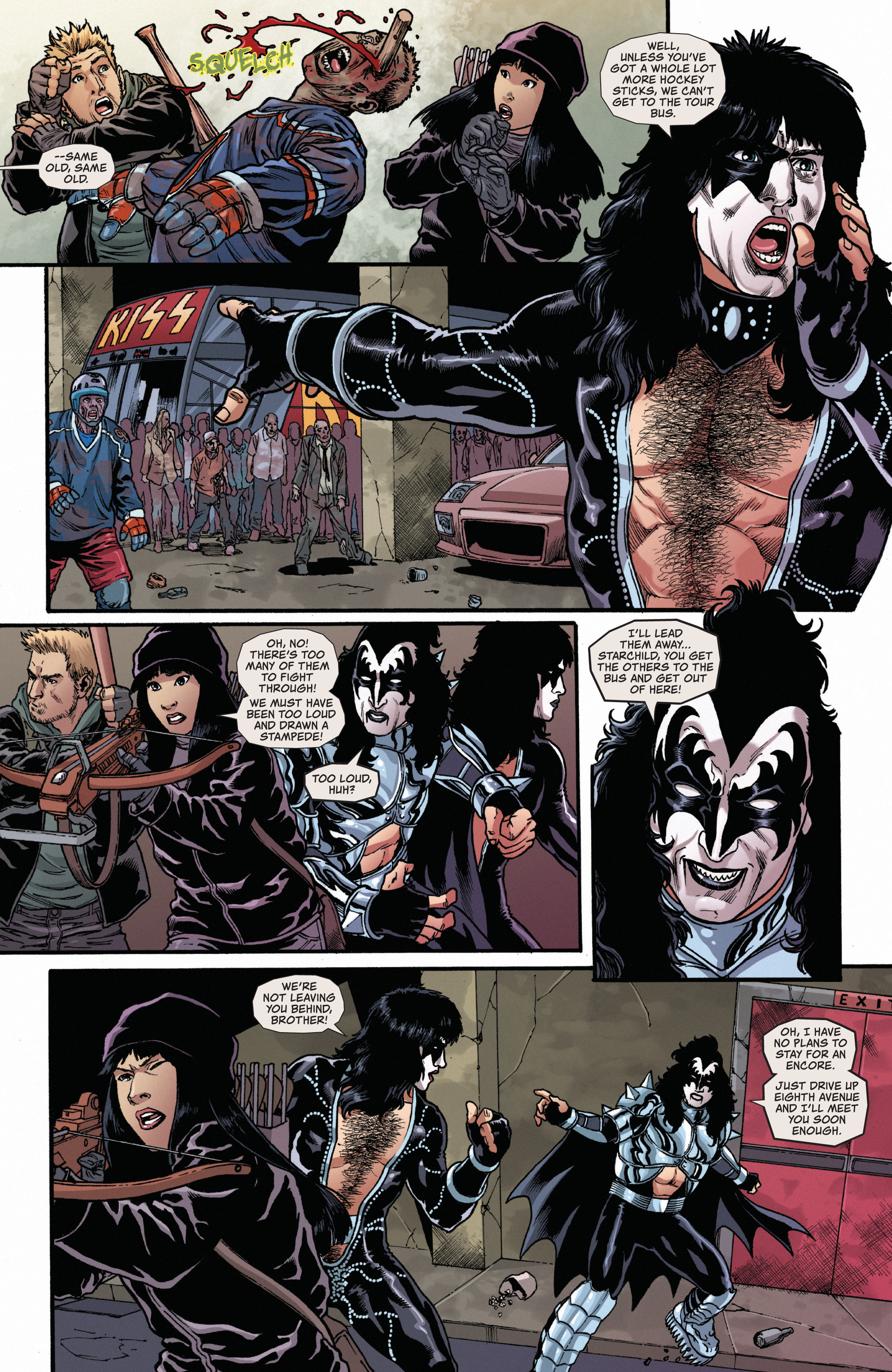 Read online Kiss: Zombies comic -  Issue #2 - 11