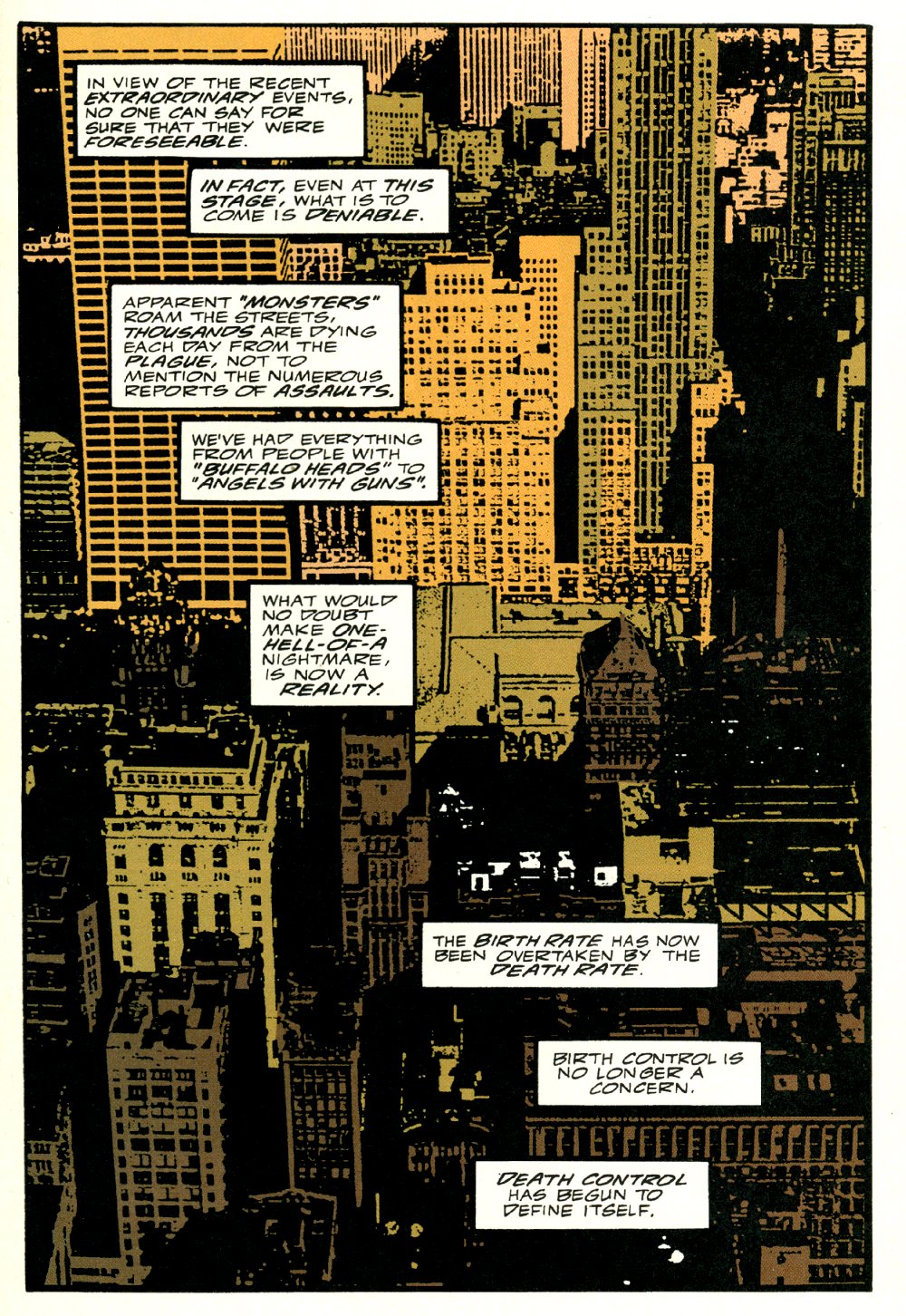 Read online Ted McKeever's Metropol comic -  Issue #6 - 3