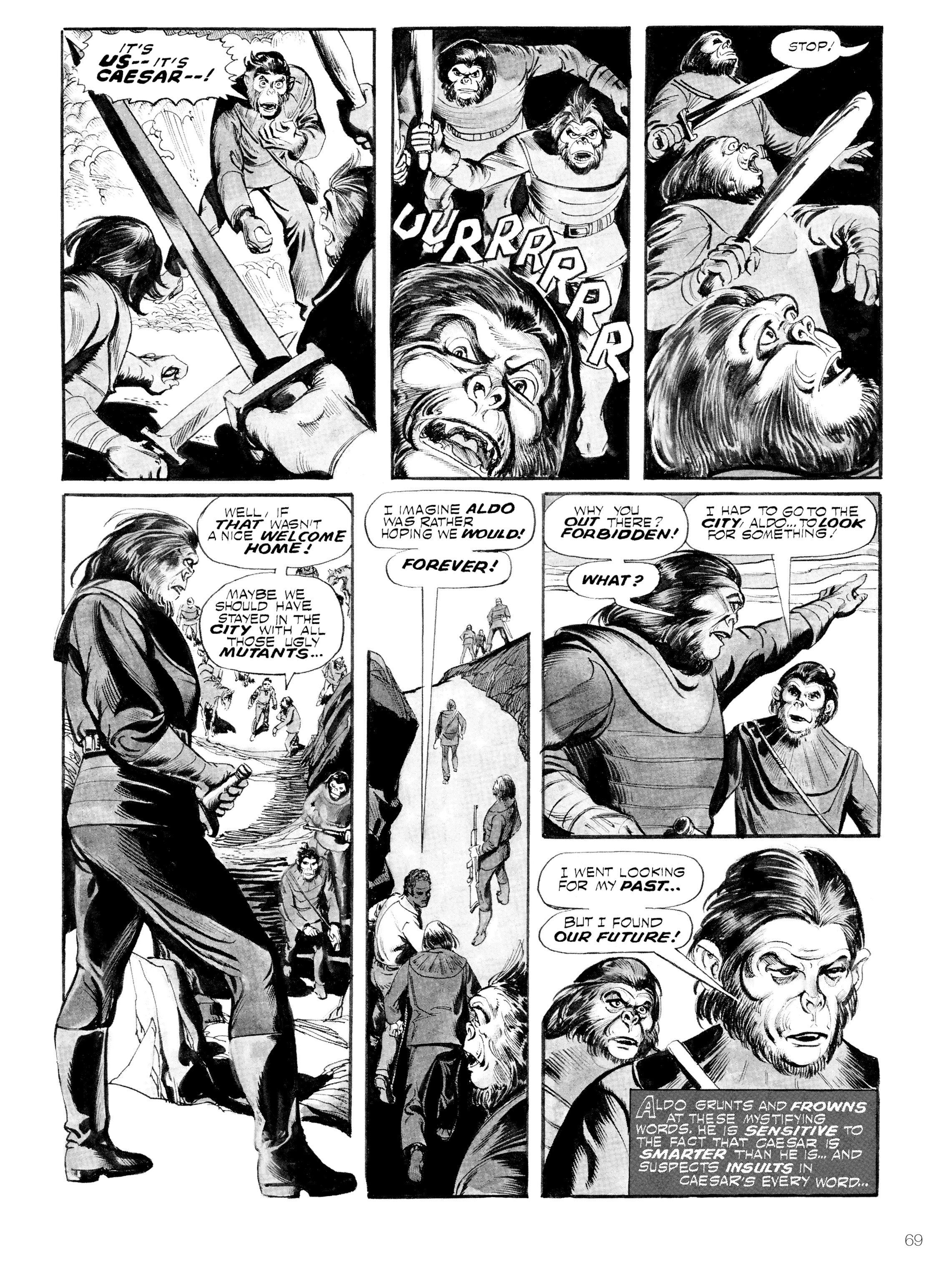Read online Planet of the Apes: Archive comic -  Issue # TPB 4 (Part 1) - 65