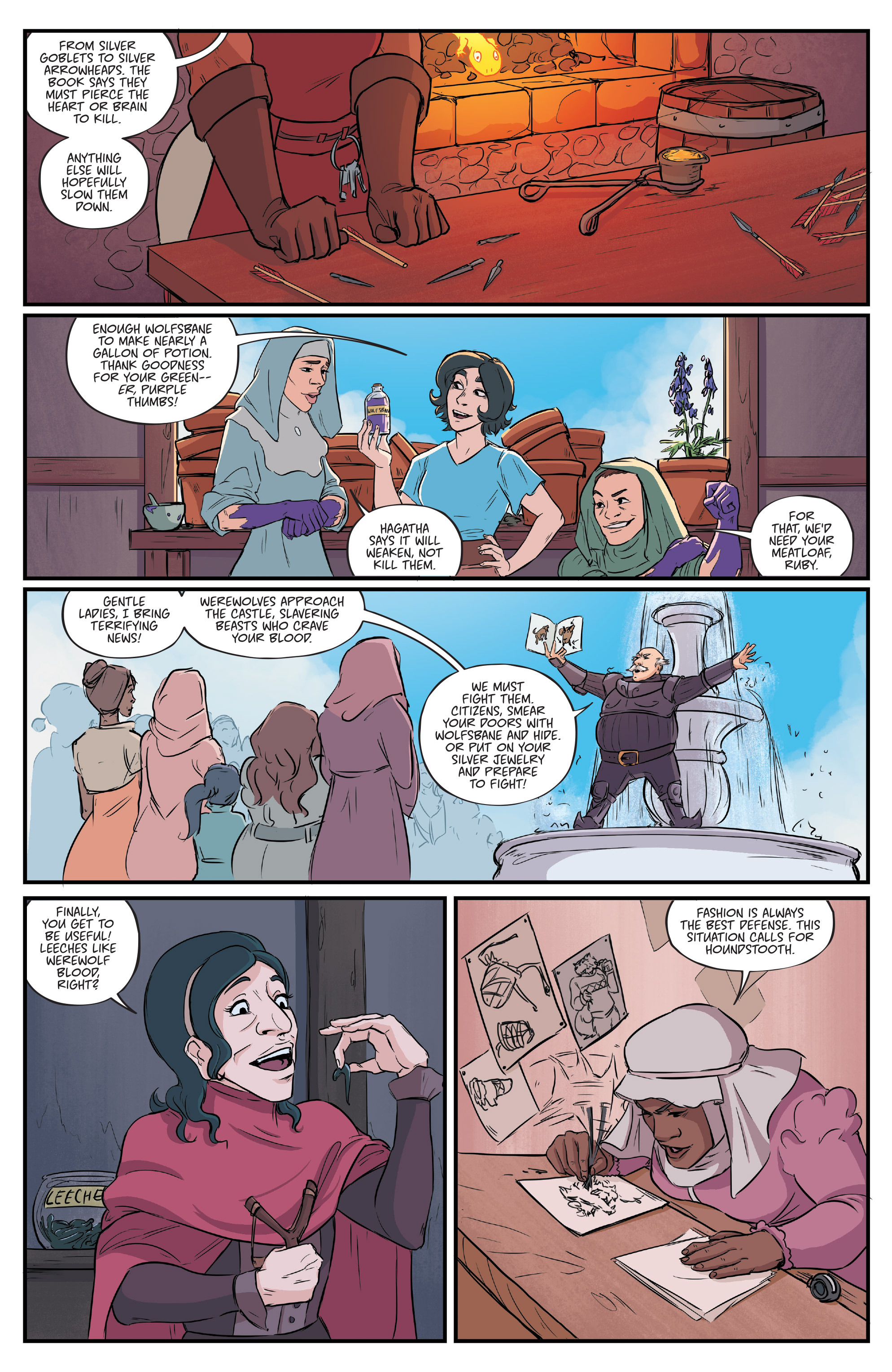 Read online Ladycastle comic -  Issue #2 - 12